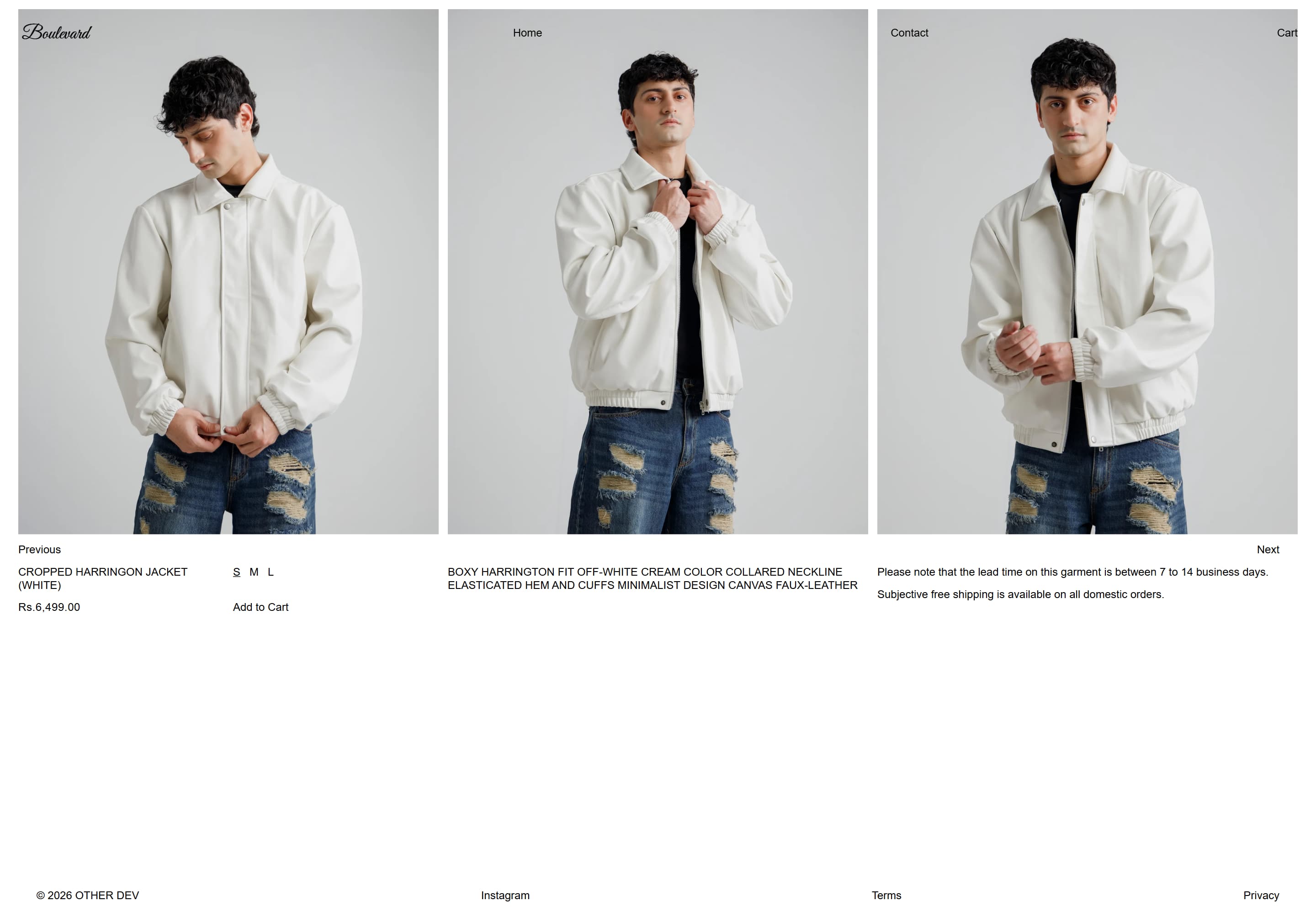 Branding & website development for Boulevard Pakistan