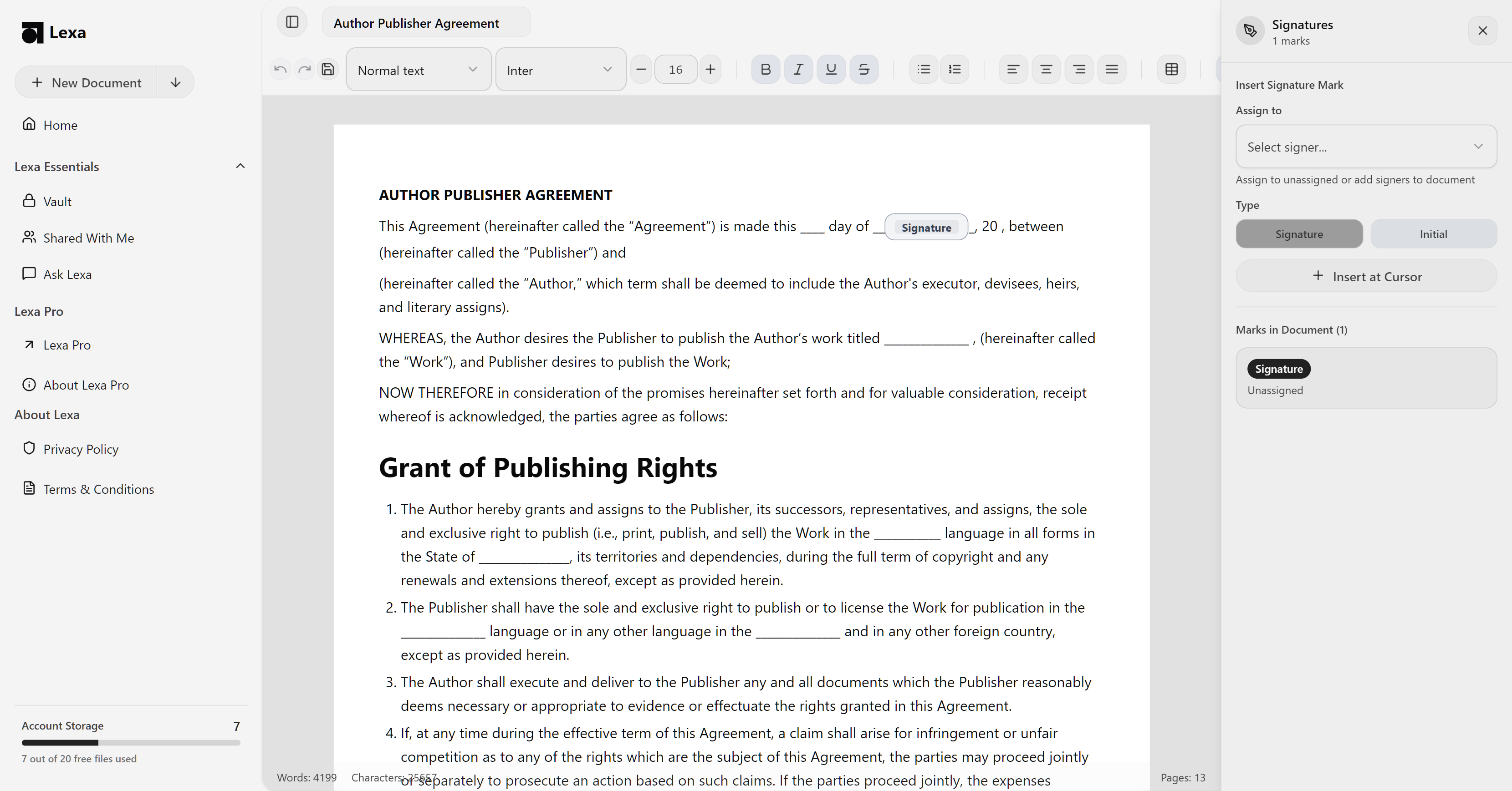 AI Legal Assistant Platform Development for Lexa - Image 6